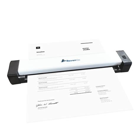 Buy Raven Go Portable Mobile Document Scanner for PC and Mac with ...