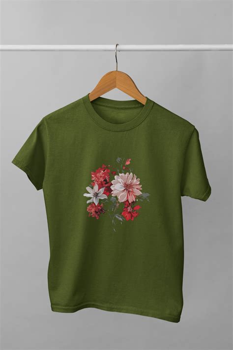 Multi Flower Classic Fit T-shirt – The T-shirt Shop
