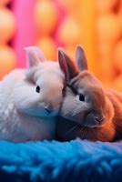 Image result for Bunnies Hugging