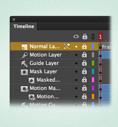 Basic terms and tasks with visual dictionary in Animate