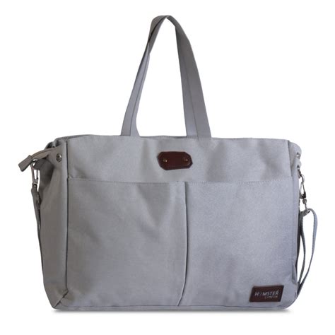 Hamster London Super Luxe All-In-One Bag Grey