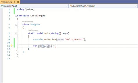 How to Use Visual Studio 的图像结果