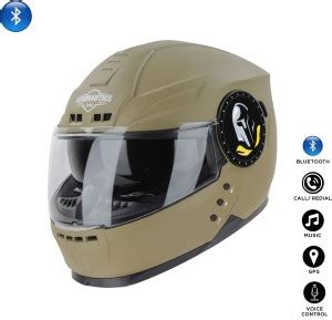 Steelbird Bluetooth Full Face ISI Certified Helmet for Men with Inner ...