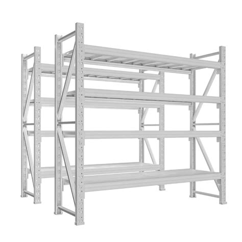 Estante Repisa Metalico 200x200x60cm 800kg 4 Divisiones Color Negro ...