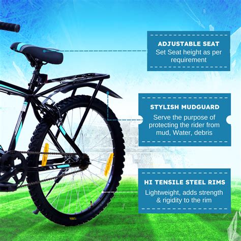 Premium City Single-Speed Cycle/Bicycle | 26T City Bike - Black Color ...