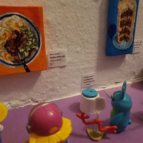 Maria Lupianez's "Quaren-teeny" art show - nj.com