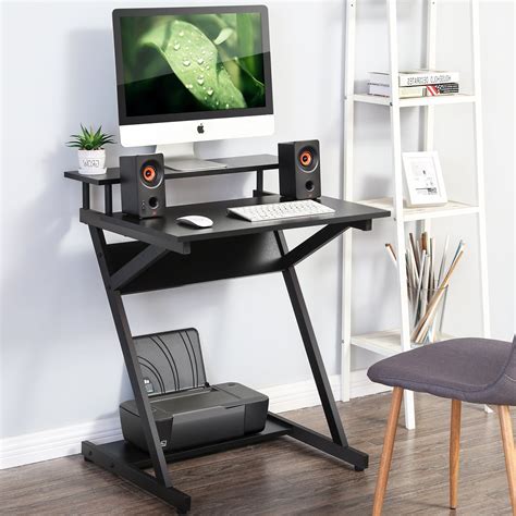 FITUEYES Z-shape Computer Desk for Small Spaces | Ubuy India