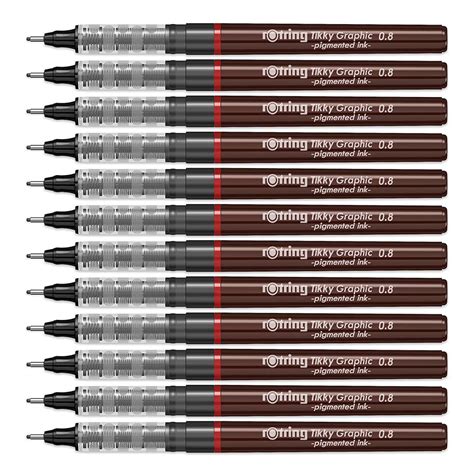 rOtring Tikky Fineliner 0.8mm Black Ink ï – Artstation