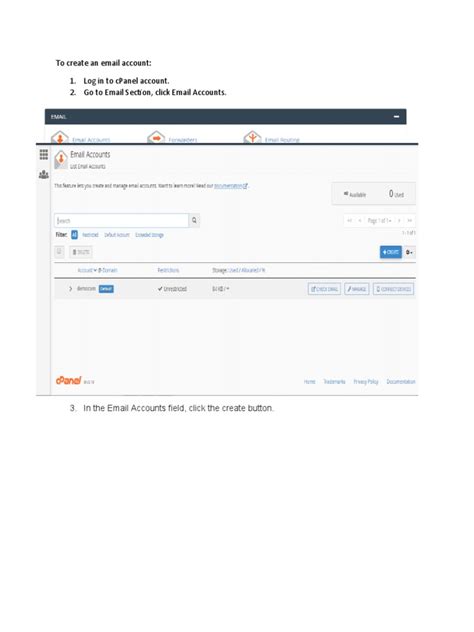Image result for Sample cPanel