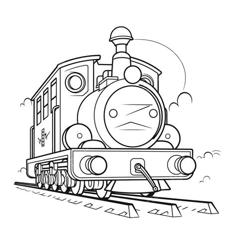 Free Printable Coloring Pages Trains [2025]