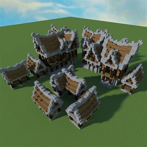 Image result for Minecraft Village House Tutorial