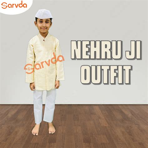 Jawaharlal Nehru Costume with cap – Sarvda
