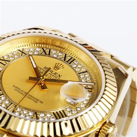劳力士纯金手表有多少克金,18k金表壳有多重-时尚潮流网