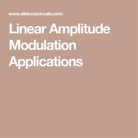 Image result for Amplitude modulation Applications