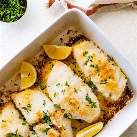 Baked Flounder Recipe with Lemon Butter Garlic Sauce - CucinaByElena