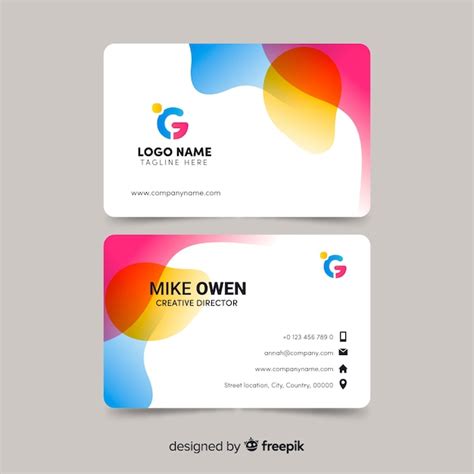 Business Card Print Template 的图像结果