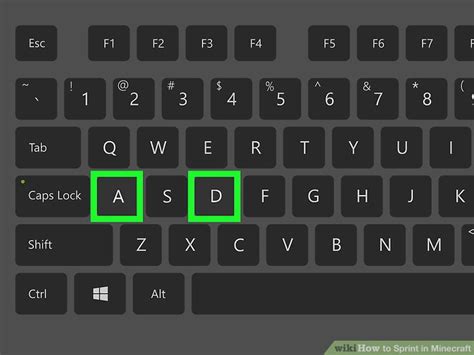 Image result for How to Sprint in Minecraft Java