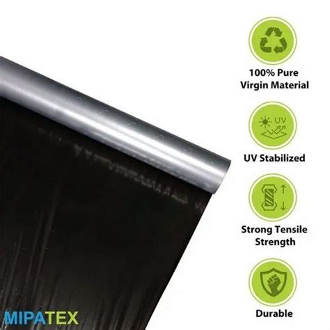 Mulch Film - Mulch Film, 50, 4ft X 400m, Silver/Black, UV Plastic ...