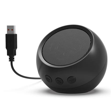 Buy [Single] USB Computer Speakers for Desktop, PC, Laptop, Small Plug ...