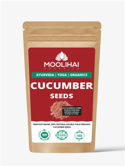 Organic Double Yield Cucumber Seeds / Vellari vithai / Dosakaya ...