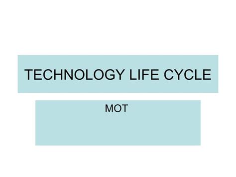 Technology Life Cycle Graph 的图像结果