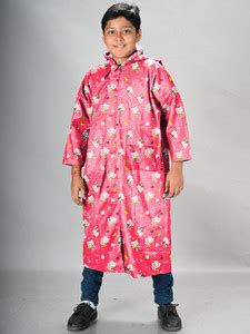 Lux Venus Geometric Print Boys Raincoat - Buy Lux Venus Geometric Print ...