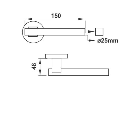 ENOX Mortise Door Handle Tube EMH-SS-021 | Enox India