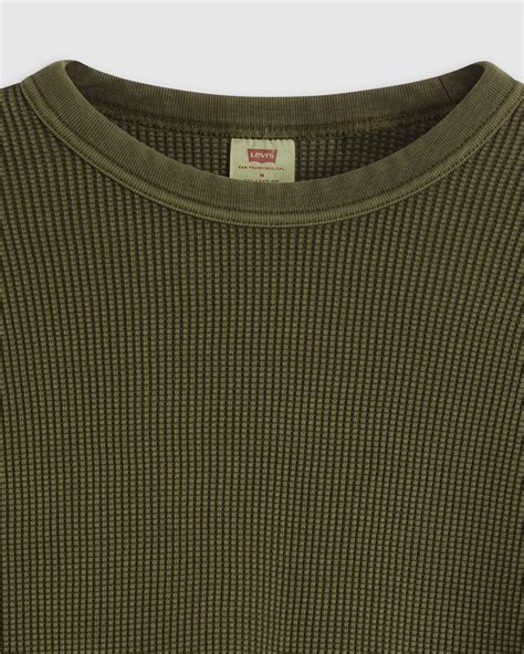 Lässiges Langarm-thermoshirt - Grün | Levi's® DE