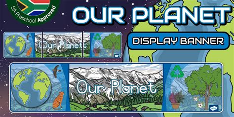 Preschool: Our Planet- Display Banner