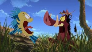 Timon and Pumbaa MultiColor PhotoPaper Print (12 inch X 18 inch, Rolled ...