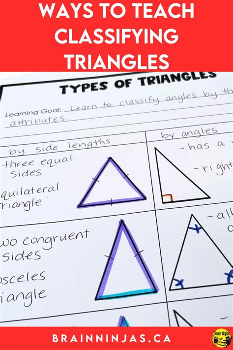Image result for Classifying Triangles