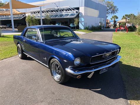 1966 Blue Mustang