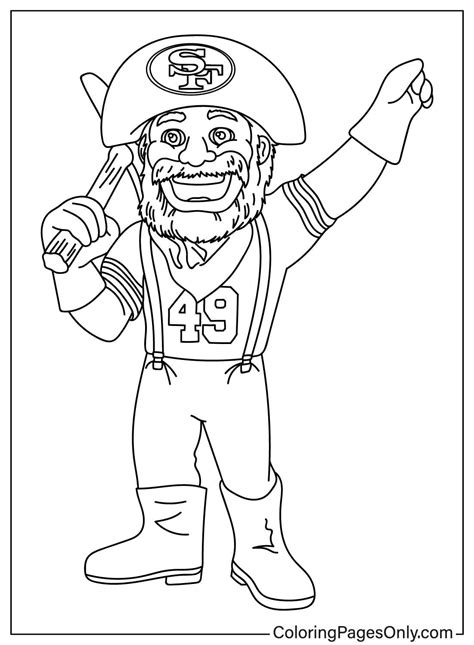 San Francisco 49ers Coloring Pages - Free Printable PDF & Online ...