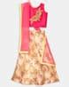 Buy Pink & Beige Ethnic Wear Sets for Girls by HOPSCOTCH Online | Ajio.com