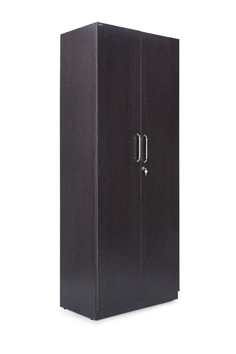 Trevi Split 2-Door Wardrobe Without Mirror (Suede Matte Finish, Flower ...