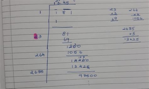 Square root of 181 with steps - Brainly.in