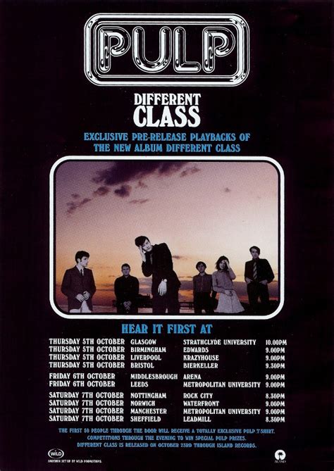 Image result for Pulp Different Class Album Cover