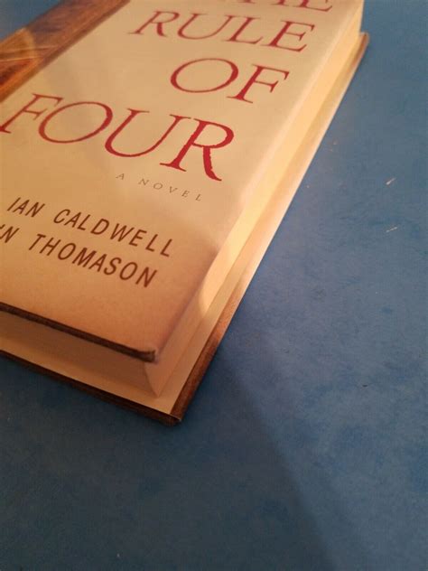 The Rule of Four by Caldwell, Ian; Thomason, Dustin 9780385337113 | eBay