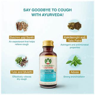 Maharishi Ayurveda Kasni Syrup 200 Ml - Uses, Side Effects, Dosage ...