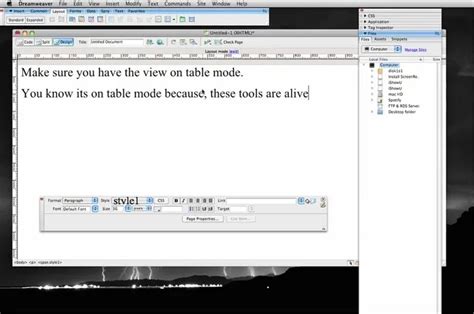 Dreamweaver Create Website Tutorial 的图像结果