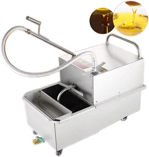 Amazon.com: KeruRome 55 L /14.5 Gal Fryer Filter Machine 550W Stainless ...