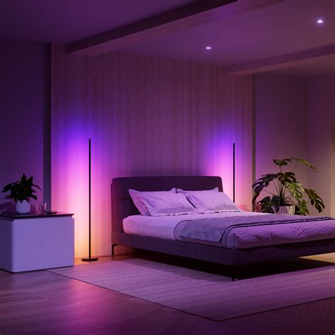 Matter Smart Multicolor Floor Lamp (2 Pack) - KIT_N7204K05-2FL | Nanoleaf