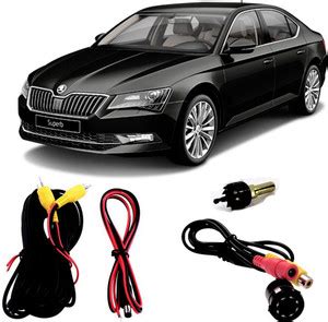 FABTEC LED Night Vision Waterproof Car Rear View Reverse Parking Camera ...