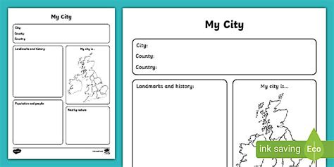 City Fact File - Geography Resources - KS1 (teacher made)