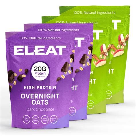 Delicious Protein Overnight Oats Variety Pack – ELEAT