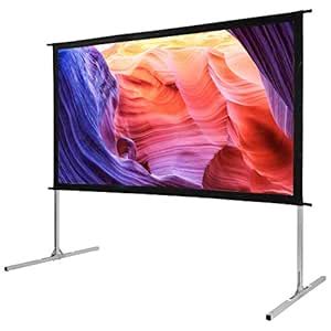 DPI PJS909 90ft Rectilinear Projection Screen with Specialized Fabric ...