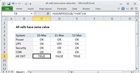 Excel Using Multiple Formulas in Same Cell 的图像结果