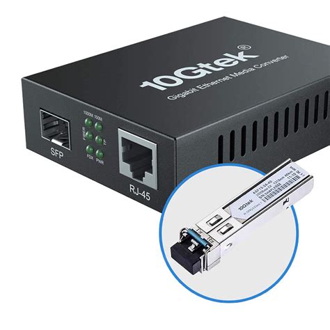 1.25G Media Converter(kit #3), SFP Slot, with a SFP Module, SMF, 1310 ...