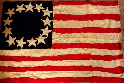 The First American Flag