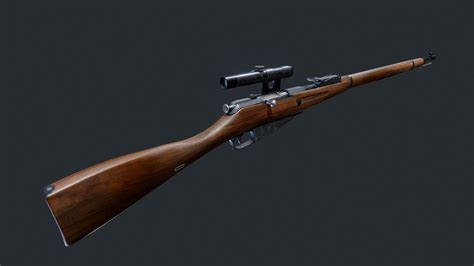 Russian Sniper Rifle Ww2
